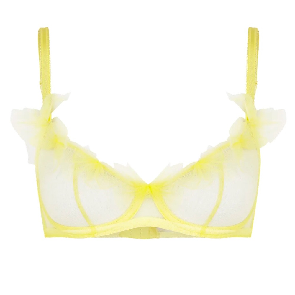 AGENT PROVOCATEUR Fawn Bra in Yellow